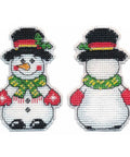 Christmas Snowman Cross Stitch Kit