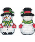 Christmas Snowman Cross Stitch Kit
