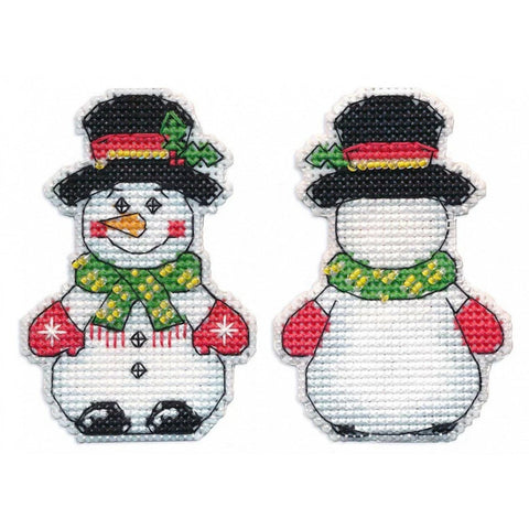 Christmas Snowman Cross Stitch Kit
