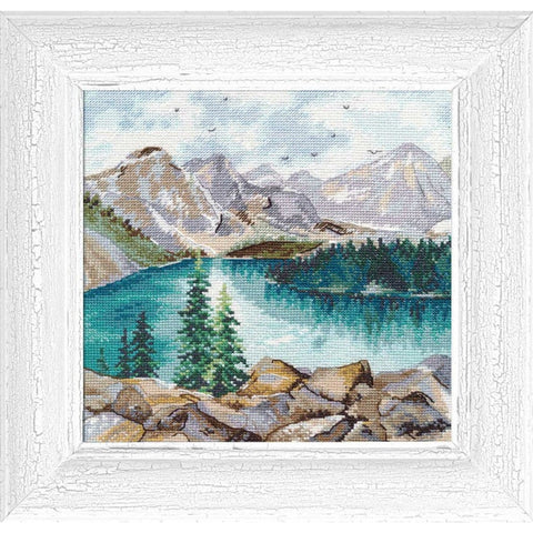 Moraine Lake Cross Stitch Kit