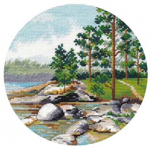 Ladoga Shore Cross Stitch Kit