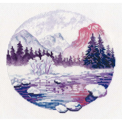 Purple Dreams Cross Stitch Kit