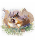Squirrel Cross Stitch Kit