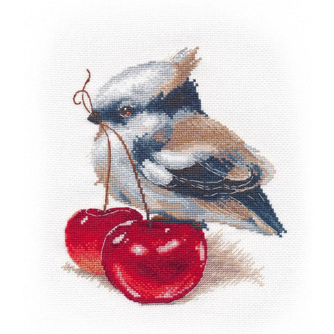 Bird Gourmet Cross Stitch Kit