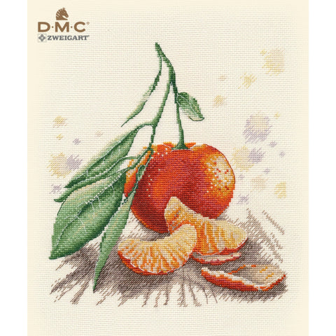 Mandarin Oranges Cross Stitch Kit