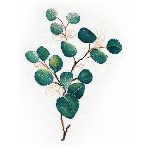 Tropical Foliage Cross Stitch Kit
