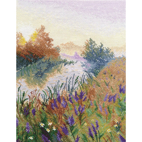 Foggy Morning Cross Stitch Kit