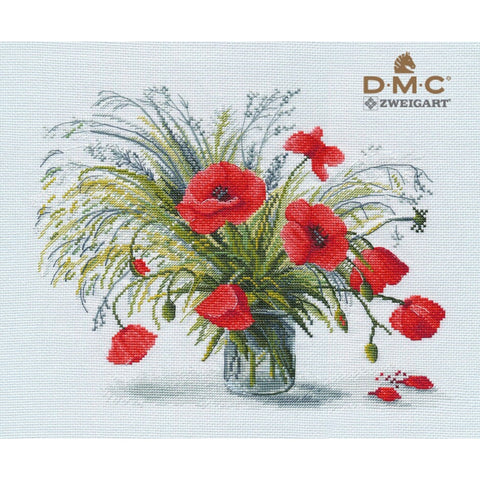 Poppy Cross Stitch Kit