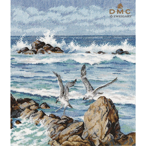 Sea Waves Cross Stitch Kit