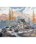 Snow Leopard Cross Stitch Kit
