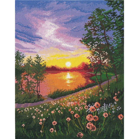 Summer Sunset Cross Stitch Kit