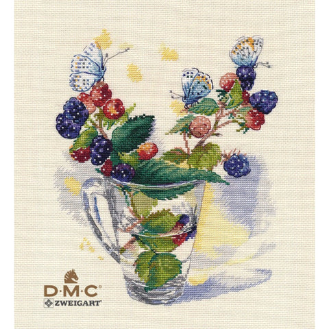August Bouquet Cross Stitch Kit