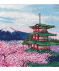 Chureito Pagoda Cross Stitch Kit