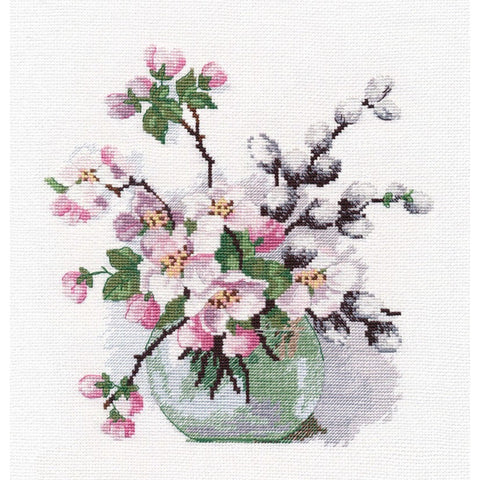 Fragrance of Spring Cross Stitch Kit