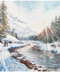 Winter Motif Cross Stitch Kit