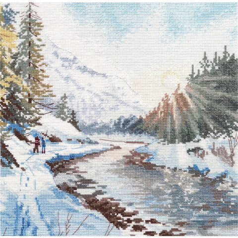 Winter Motif Cross Stitch Kit