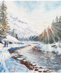 Winter Motif Cross Stitch Kit