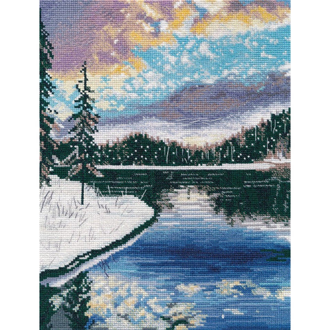 Frosty Evening Cross Stitch Kit