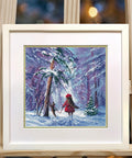 Winter cross stitch kit - Oven
