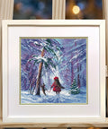 Winter cross stitch kit - Oven
