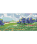Spring landscape cross stitch kit - Oven