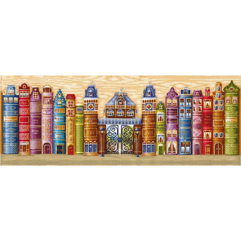 Kingdom Of Books SANK-30 - Cross Stitch Kit by Andriana