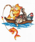 Gotcha SANK-41 - Cross Stitch Kit by Andriana