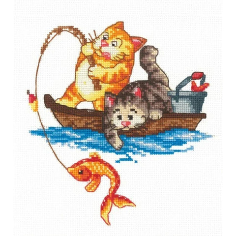Gotcha SANK-41 - Cross Stitch Kit by Andriana