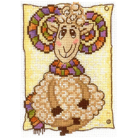 Fashionable Scarf SANM-31 - Cross Stitch Kit by Andriana