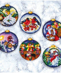 Christmas Balls SANN-18 - Cross Stitch Kit by Andriana