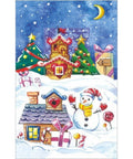 Cards Gingerbread House SANO-12 - Cross Stitch Kit by Andriana