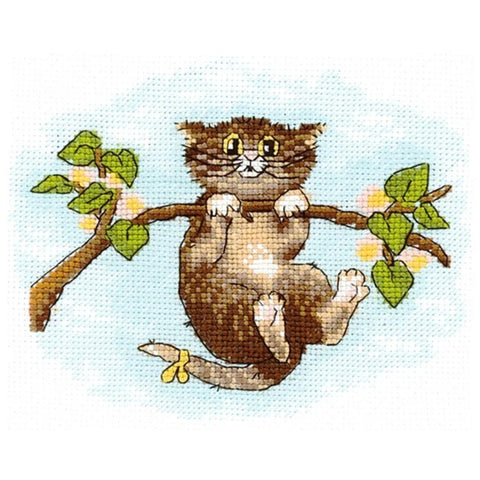 Throw Me Up! SANP-31 - Cross Stitch Kit by Andriana