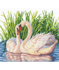 Pair Of Swans SANP-39 - Cross Stitch Kit by Andriana