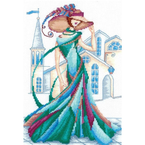 Emerald Lace SANR-12 - Cross Stitch Kit by Andriana