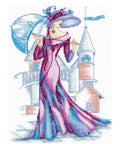 Purple Silk SANR-13 - Cross Stitch Kit by Andriana