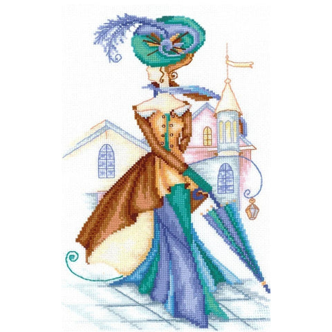 Golden Cashmere SANR-14 - Cross Stitch Kit by Andriana