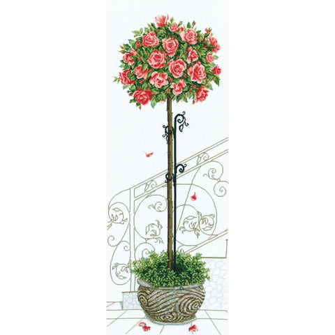Roses Tree SANR-17 - Cross Stitch Kit by Andriana