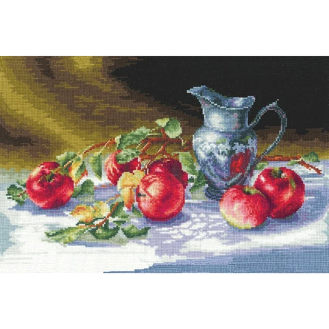 Juicy Apples SANS-27 - Cross Stitch Kit by Andriana