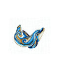 Figurines Dolphin SANS-31 - Cross Stitch Kit by Andriana