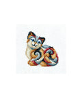 Figurines Cat SANS-33 - Cross Stitch Kit by Andriana