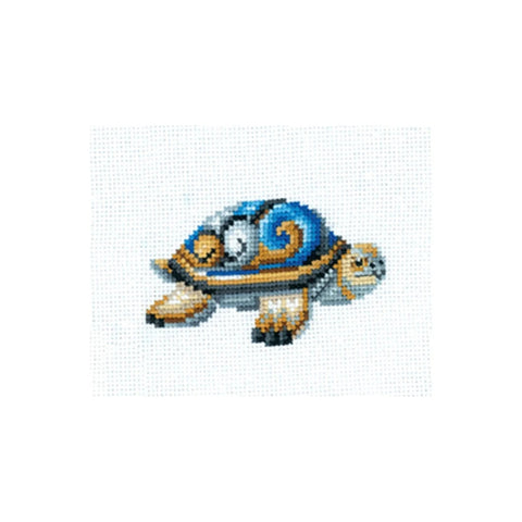 Figurines Turtle SANS-41 - Cross Stitch Kit by Andriana