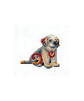 Figurines Dog SANS-42 - Cross Stitch Kit by Andriana