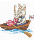 Bunnies My Darling SANZ-37 - Cross Stitch Kit by Andriana