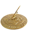 Garden Brass Sundial - FLOWER - SDC - diameter 20cm