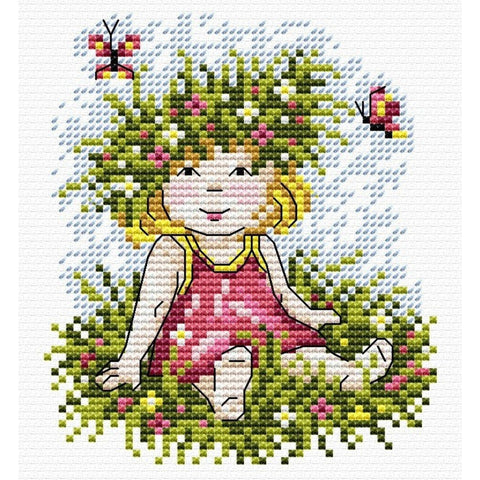 Cross Stitch Kit Enchantment Herself SM-007