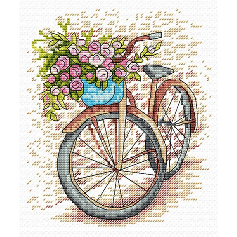 Cross Stitch Kit Bicycle SM-029