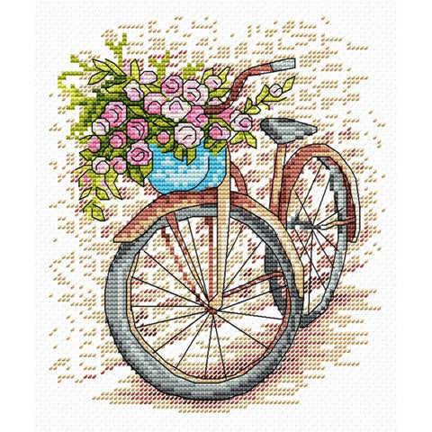 Cross Stitch Kit Bicycle SM-029