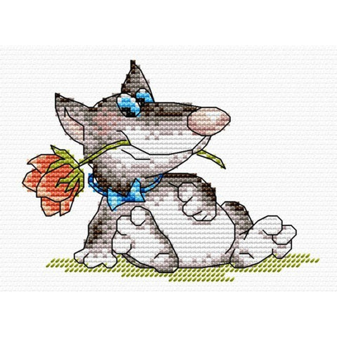 Cross Stitch Kit Romantique SM-043