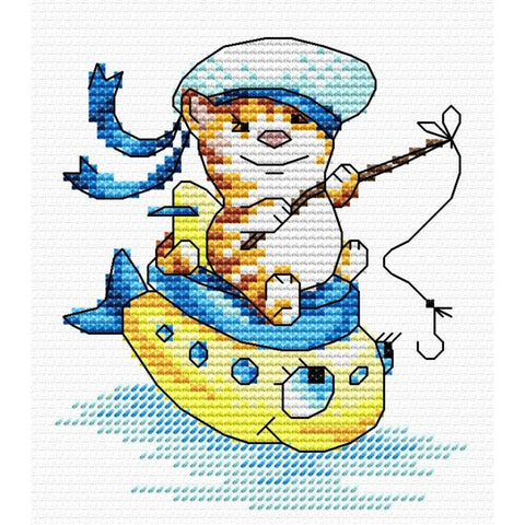 Cross Stitch Kit Sailing SM-045
