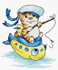 Cross Stitch Kit Sailing SM-045